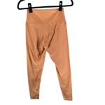 Set Active Womens Leggings Sportbody High Rise Peach Orange M Photo 1