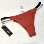 NWT Tavik Vine Swim Bottom Color Blocked in Rust Photo 8