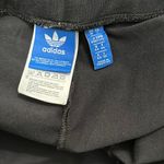 Adidas Black and White Leggings with Iconic Stripes Photo 8