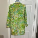 Lilly Pulitzer  Womens Button Down Shirt Dress Multi Colored Size Extra Small Photo 3
