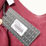 Vimmia Shavasana Reversible Sweater Burgundy Size XS Photo 6