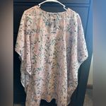 New America & Beyond Pink Unicorn Print Cover Up Kimono 🦄 🌴 Size M Photo 1