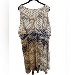 As You Wish AS u wish multicolored print cold shoulder dress size 3x Photo 0