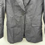 Giorgio Armani  Wool Dark Gray Single Button Double Breasted‎ Blazer Sz 40 Photo 2