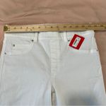 ‎ SPANXshape EveryWear 4-Way Stretch White Denim Straight Leg Jeans Size M Photo 10
