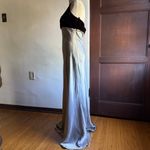 Rampage  | 90s Vintage embroidered velvet bodice satin skirt gown | Size 9 Photo 1