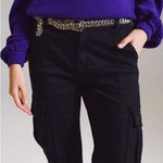 Black straight cut pants Size 2 Photo 3