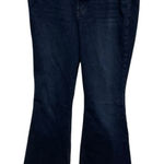 Jessica Simpson Womens Jeans 16 High Rise Flare Jeans Dark Wash Denim Size 16 Photo 0