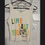Lime Salt Tequila Graphic Crop Top White Size undefined Photo 1