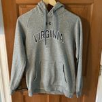 Under Armour Size Small University of Virginia Gray Hooded Sweatshirt Photo 0