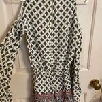 Romeo + Juliet Couture White Patterned Romper  Photo 2