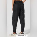 Xersion NWT Fabletics Parachute Pants Joggers Black Size XL NWT Photo 4