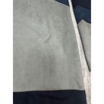 Hale Bob  Dress Blue Camel Gray Faux Suede Color Block‎ Size Medium Photo 7