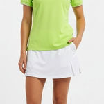 Peter Millar  Women's Golf Performance Polo Shirt Lime Green Short Sleeve Medium Photo 0