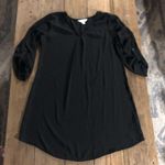 Decree  babydoll fit lite material dress black Sz-L Photo 2