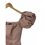 NBD  Mini Dress off Shoulder Puff Sleeves Pink Size‎ Small Photo 1