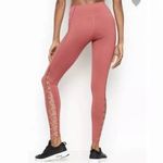 Victoria's Secret NEW Victoria’s Secret Sport Knockout Tight Pink Sparkle Glitter Criss Cross Photo 3