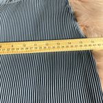 Adrianna Papell Slate Blue Pleated Blouse size S Photo 3