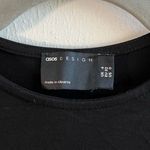 ASOS Design Dress Black Side Cut Out Long Sleeves Mini Dress Sz US 0 EUC Photo 4