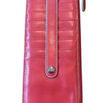 Lodis Leather Women's Card Case Coral Wallet Pink Photo 0