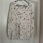 First Love women’s white star sweater Photo 0