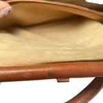 Vintage Cabra Nappa Brown Leather Handbag Mini Purse Clip Closure Argentina Photo 5