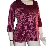 Slinky Brand  crushes velvet top Photo 1