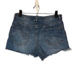 William Rast Blue Ripped Distressed Fringe Cut Of Denim Jean Shorts Junior Sz 27 Photo 1