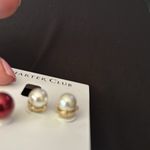 Charter Club  pearl earrings Photo 1
