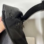 Alice + Olivia NWT Kyrie Long Sleeve Faux Leather Tuxedo Romper Women Black 12 Photo 6