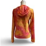 Honeycomb Tie Dye Hoodie Orange Size XL Photo 2