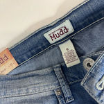 Mudd  Women's Flare Distressed Blue Jeans Photo 4