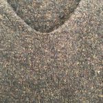 Free People  Irresistible Fringe black‎ brown wool sweater women’s size M Photo 5