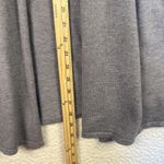 Dreamers  Cardigan Sweater Womens Small Medium Gray Open Front Lightweight Knit Photo 5