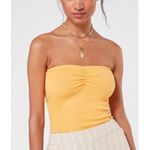 Urban Outfitters Yellow Tube Top Photo 0