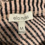 Ella Moss  pink and black striped top in medium Photo 4