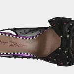 Betsey Johnson  DAFNEY LEOPARD MULTI Slingback Rhinestone Bow Heels Photo 11
