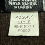 Women's Corduroy Jacket Size S Brown Button Front Pockets Studs Kikit Jeans Photo 8