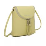 French Connection Noreen Slouchy Easy Crossbody Cell Phone Bag in Wasabi Green Photo 2