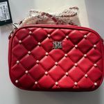 Badgley Mischka NWT! Diamond Quilt Pearl Crossbody Bag Photo 1
