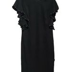 T Tahari  Studded Beads Flutter Sleeve Dress, New with Tags Photo 2