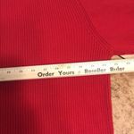 Ralph Lauren polo jeans red ribbed turtle neck sweater size large cotton y2k Photo 8