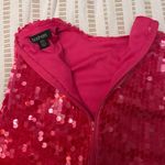 Boohoo Red Sequin Top Photo 3