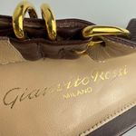 Gianvito Rossi  Burgundy Red Slingback Pointed Toe Pump Heels Size EU 40 US 9 Photo 3