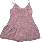 Forever 21 •  floral romper pink xlarge Photo 0