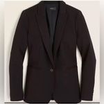 J.Crew NWT Parke Blazer Bi-Stretch Cotton Black Size 0 $198 Photo 2