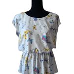 Betsey Johnson Floral Silk Tunic/mini Dress Photo 0