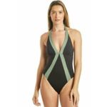 Vince Camuto deep sea color block swimsuit. NWT Photo 4