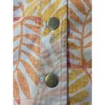 Ruby Rd Jacket Womens 12 Used Tropical Button Photo 9
