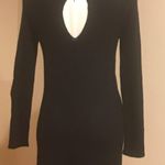 H & M black long sleeve winter dress size small Photo 26